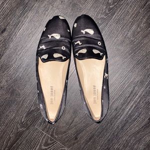 John Josef loafers size 9 and a 1/2 black